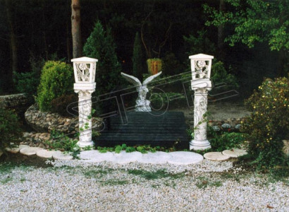 Sockel für Säulen Säule Fundament Garten Terrasse Figuren